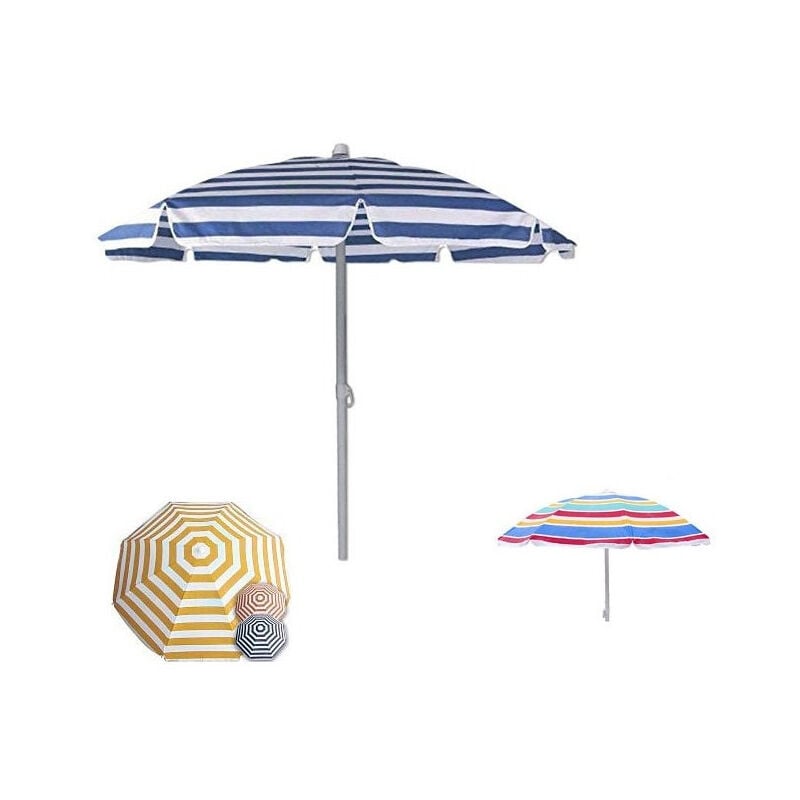 foto del prodotto ombrellone mare protezione uv parasole 180 cm terrazza spiaggia vacanze sole trade shop traesio