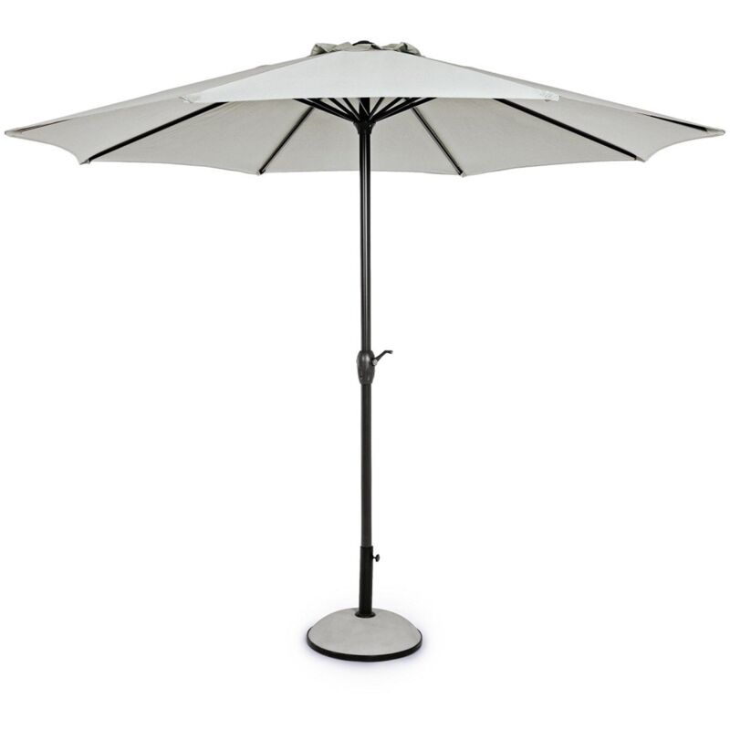 foto del prodotto ombrellone palo centrale classic easy domus acciaio poly ecru mm 48 mt 3 1 pezzo