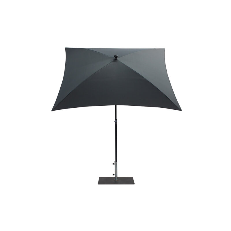 foto del prodotto ombrellone palo centrale kronos made in italy - 200 x 200 cm - antracite
