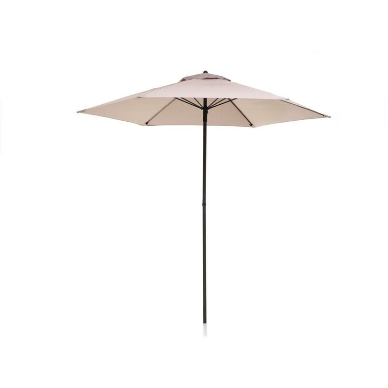 foto del prodotto ombrellone tondo da giardino d 240cm grigio base esclusa