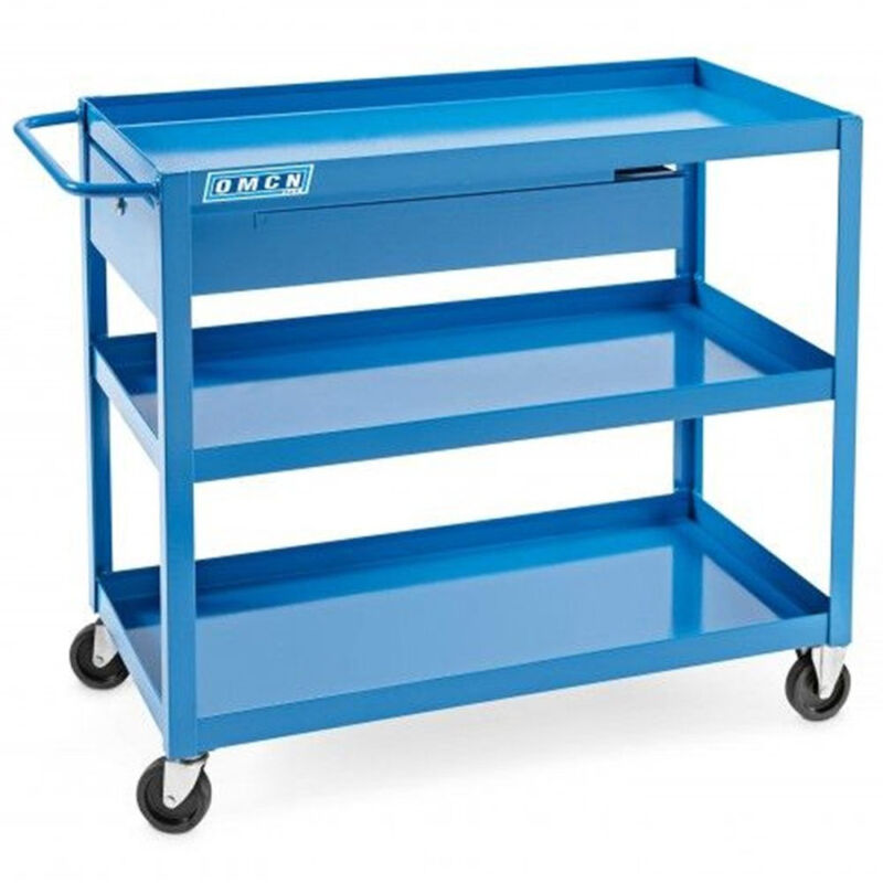 foto del prodotto omcn carrello e banco da lavoro 109 b porta attrezzi portata 150 kg monoblocco 
