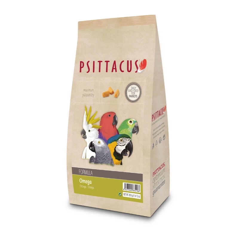 foto del prodotto omega 800 g psittacus