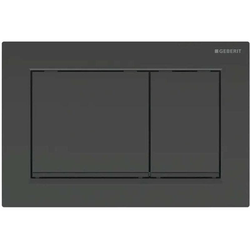 foto del prodotto omega30 placca di comando, nero 115.080.dw.1 geberit