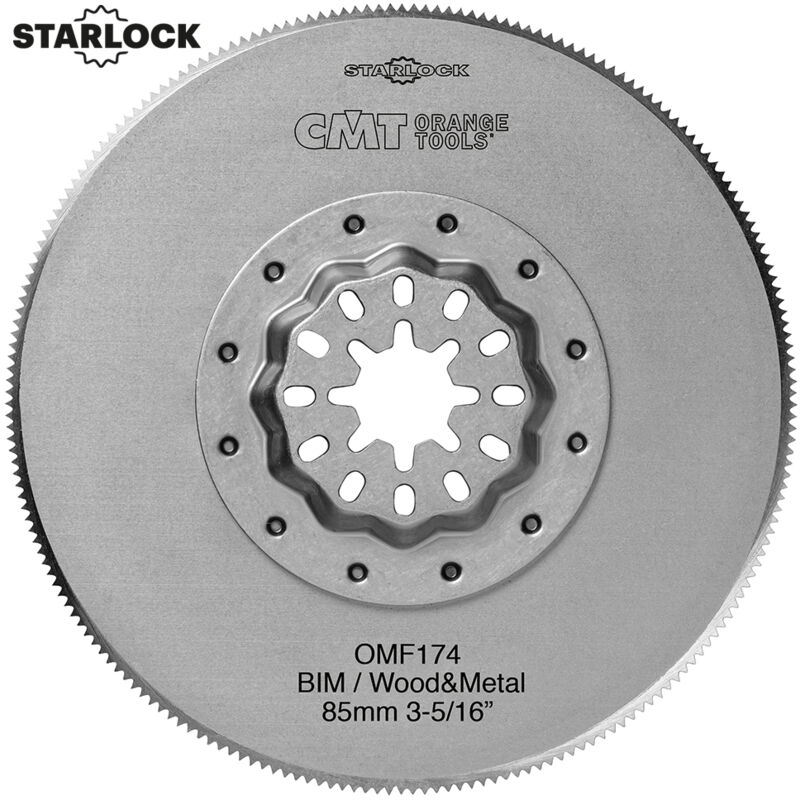 foto del prodotto omf174 x5 5 lame a segmenti per metallo bim d 85x0.7mm sl