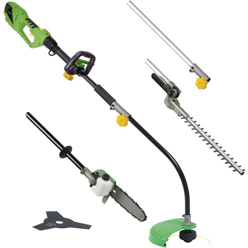foto del prodotto omf800 attrezzo modulabile 2 in 1 da giardinaggio, potenza 900w fartools