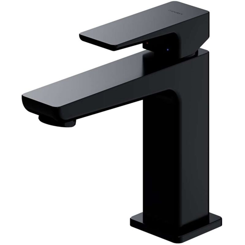 foto del prodotto omnires parma miscelatore da lavabo, nero opaco pm7410bl