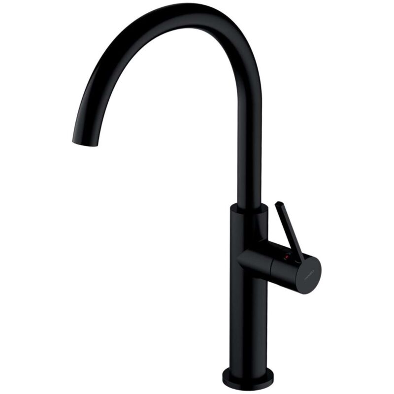foto del prodotto omnires tula miscelatore per lavello, nero tl6050bl