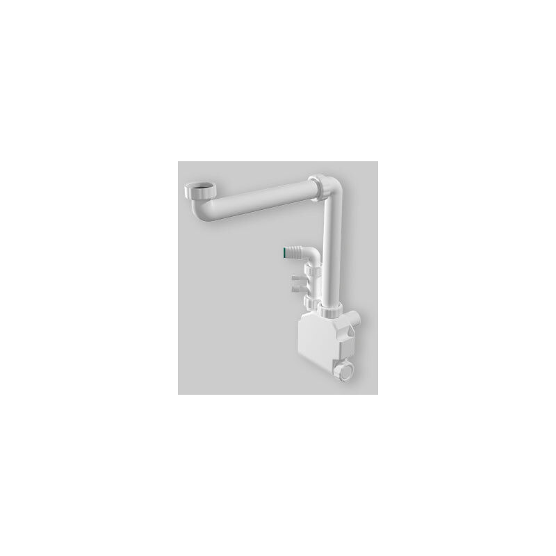 foto del prodotto omp sifone salvaspazio per lavabo ad 1 via elettrodomestici squid 1 1 4 x 32