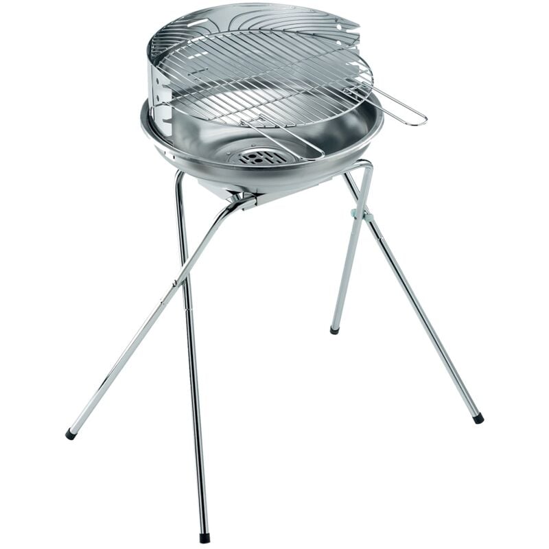 foto del prodotto ompagrill barbecue a carbonella 480 pro inox 70480