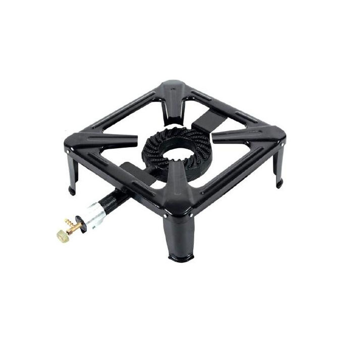 foto del prodotto ompagrill fornello gas fornellone gpl nero