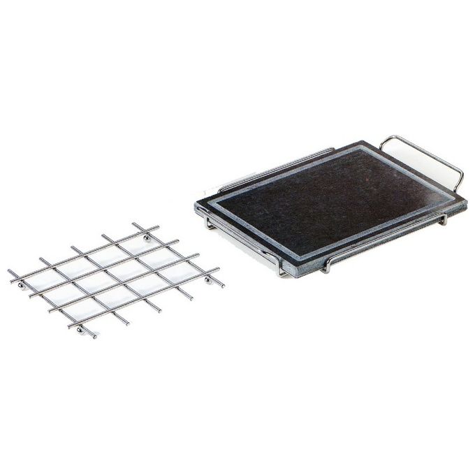 foto del prodotto ompagrill lf 36581 barbecue piastra ollare supp. 25x33x3,5