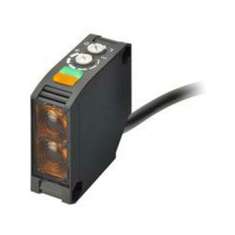 foto del prodotto omron sensore fotoelettrico a sbarramento c.c. c.a. reflex 2.5m rele e3jkdr112m