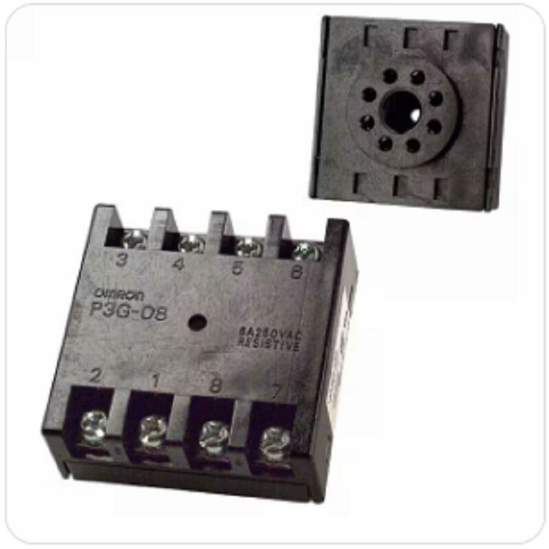 foto del prodotto omron zoccolo octal frontequadroterm vite p3g 08
