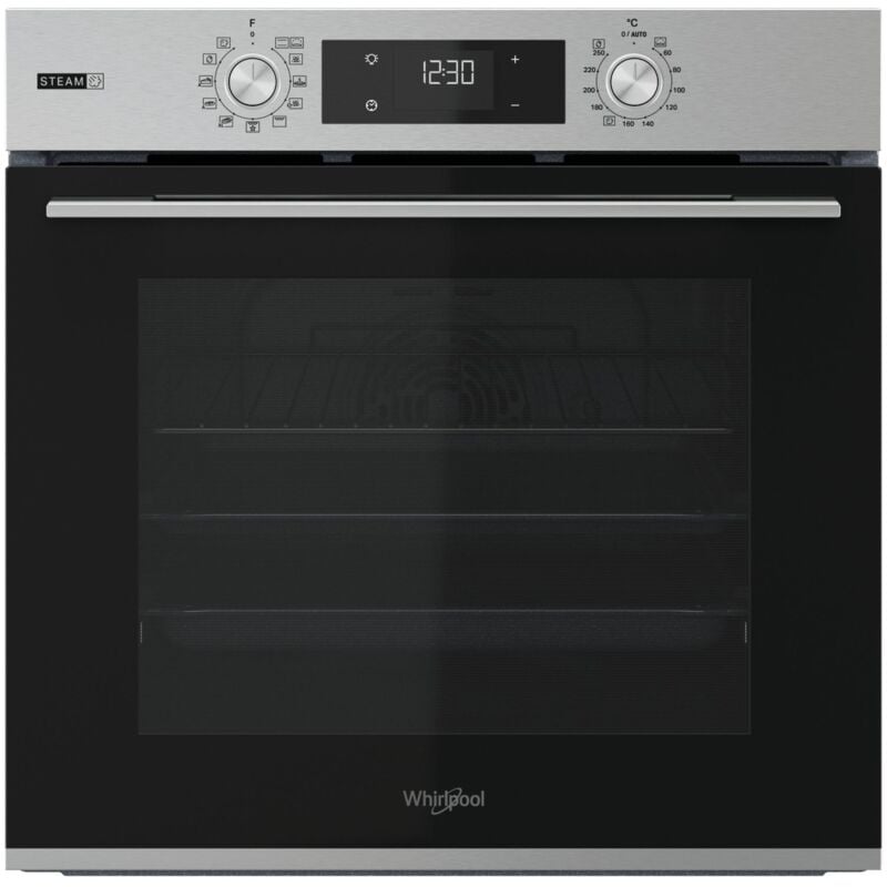 foto del prodotto omsk58hu1sx forno 71 l nero, acciaio inox whirlpool