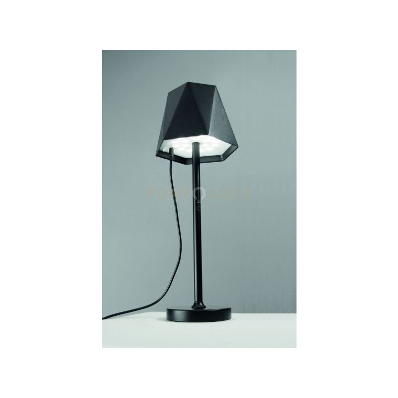 foto del prodotto ondaluce lampada da tavolo a batteria fiji nero lt.fiji nero