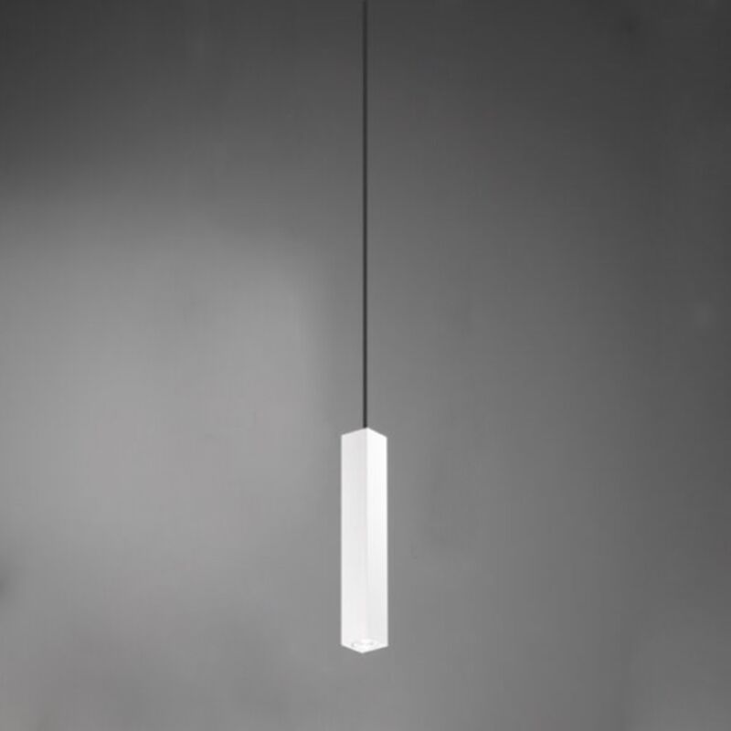 foto del prodotto ondaluce lampada sospesa 1 luce gu10 moderna 6 cm aloa bianco grande