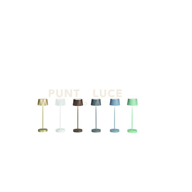 foto del prodotto ondaluce lumetto macao touch oro 3000k 240lm 3w dimmerabile ip54