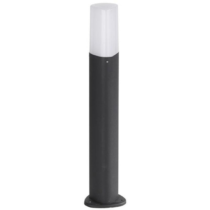 foto del prodotto ondaluce paletto per esterni pou in alluminio nero h50 cm