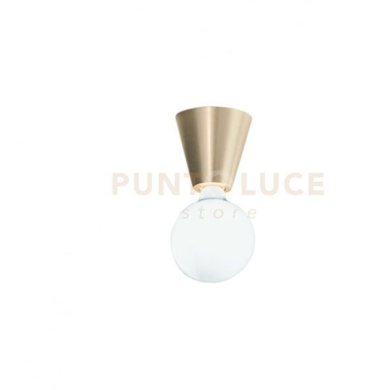 foto del prodotto ondaluce plafoniera in alluminio fog oro pl.fog oro