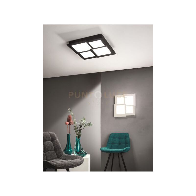 foto del prodotto ondaluce plafoniera led passpartou l44 bianco pl.passpartou mdbc