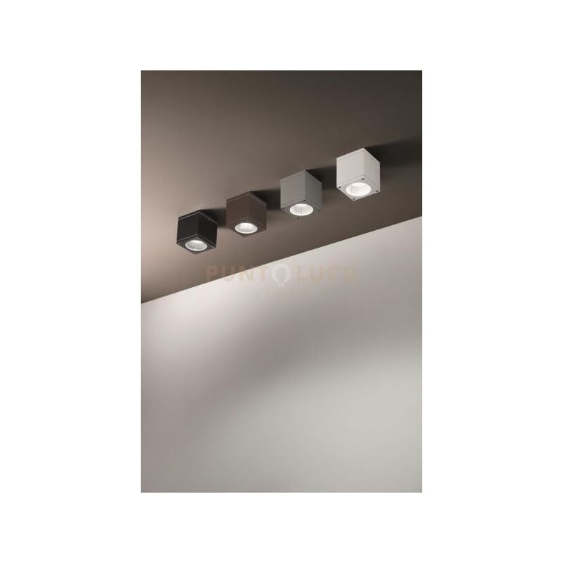 foto del prodotto ondaluce plafoniera per esterno led nevada cromo pl.nevada silver