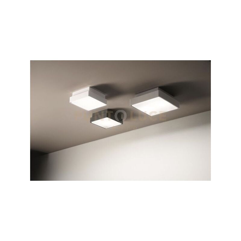 foto del prodotto ondaluce plafoniera per esterno picca l22 grigio pl.picca l22 pc grigio