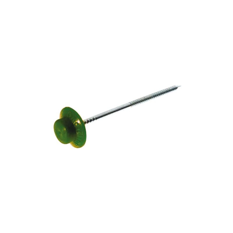 foto del prodotto onduline chiodi filettati con rondella per fissaggio lastre ondulate green