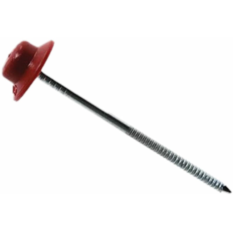 foto del prodotto onduline - chiodo per fissaggio lastra bitumata ' ' pz 50 colore rosso df 1045770