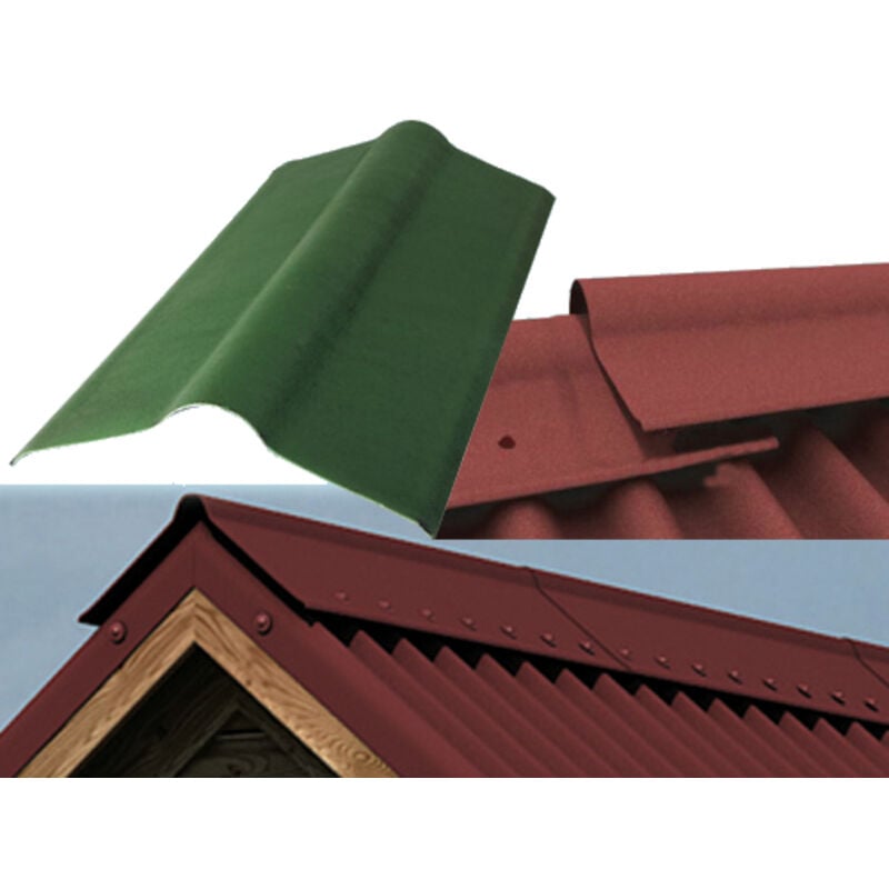 foto del prodotto onduline - colmi intense per lastre ondulate copertura tetti - green