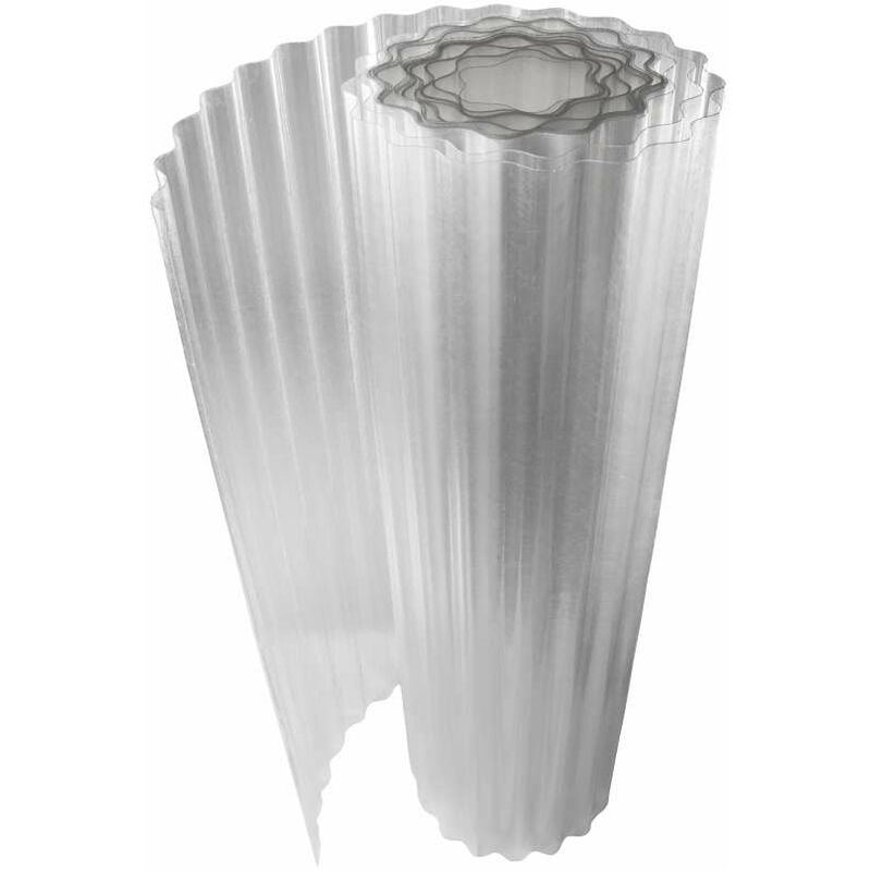 foto del prodotto onduline - rotolo poliestere ondulato - trasparente - 10mq