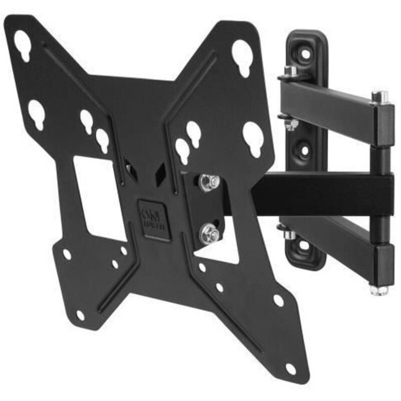 foto del prodotto oneforall1 one for all wm2251 supporto a parete con regolazione dell inclinazione e rotazione 180 per tv da 13 a 40 33 a 102cm nero