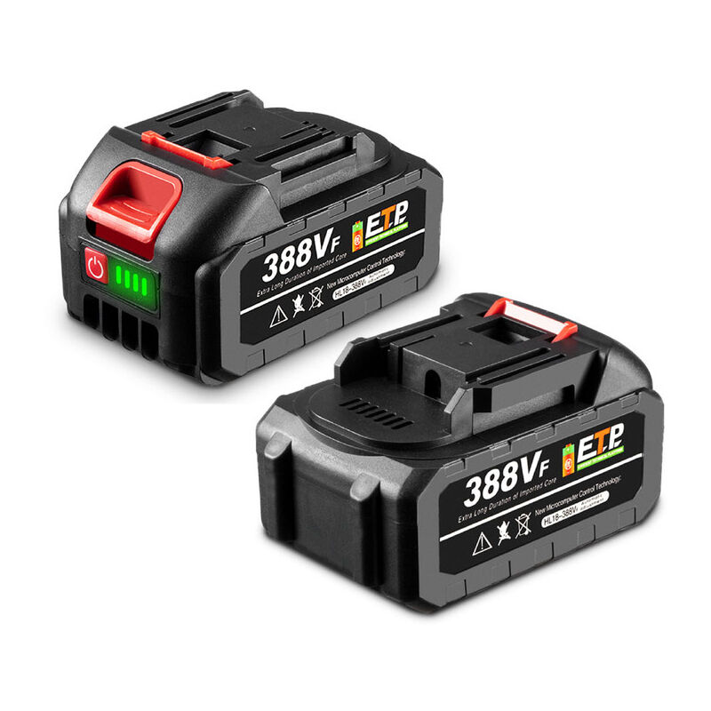 foto del prodotto onevan nuova batteria ricaricabile 18v al litio per makita 18v serie b con indicatore di batteria per trapano sega smerigliatrice angolare