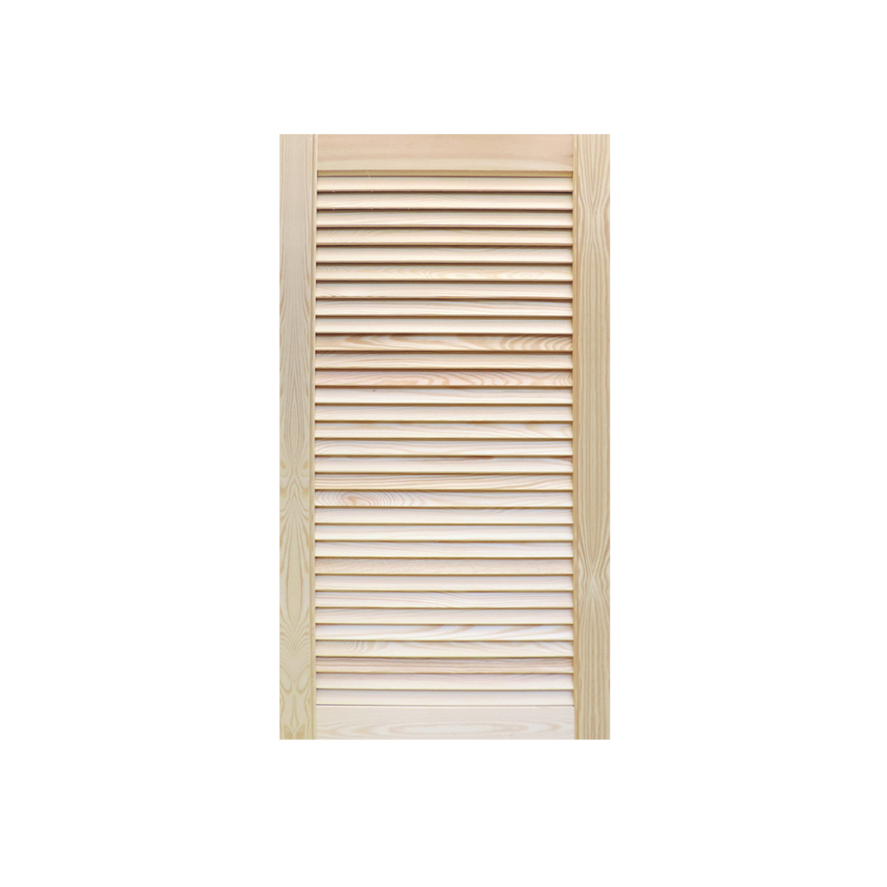 foto del prodotto onlywood persiane in legno da esterno in pino naturale massello 600 x 700 h mm
