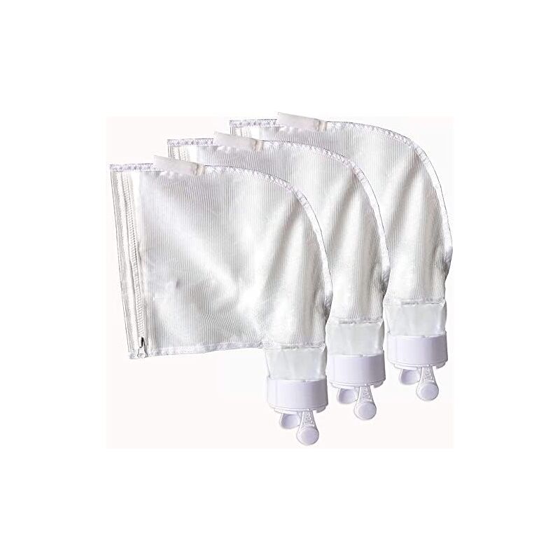 foto del prodotto ontway confezione da 3 borse di ricambio con cerniera, compatibili con polaris 280 480, borse multiuso in rete di nylon k13 k16 polaris