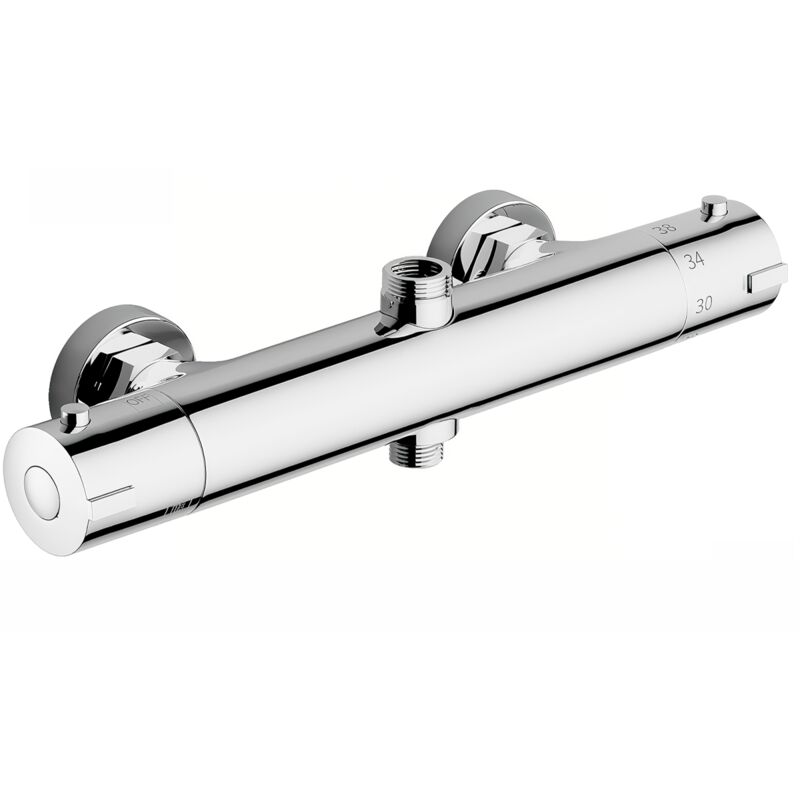foto del prodotto onyzpily miscelatore termostatico per doccia,rubinetto anti scottatura per bagno con blocco di sicurezza 38 ,cromato