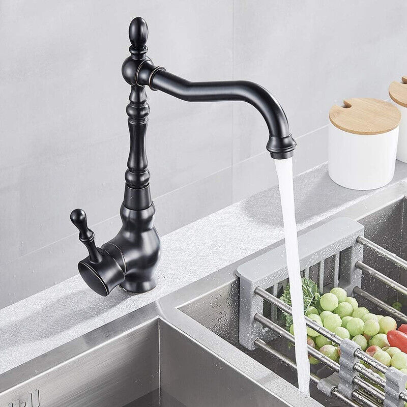 foto del prodotto onyzpily nero rubinetto lavabo alto lavandino monocomando miscelatore per bagno e cucina miscelatore rubinetto cucina con flessibili monoforo in