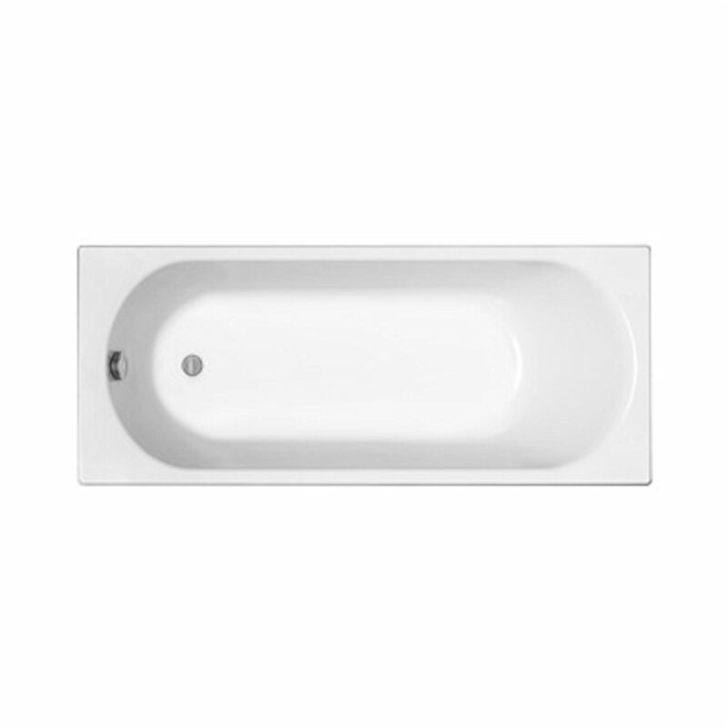 foto del prodotto opal plus vasca dritta con piedini 170 x 70 cm, acrilico, bianco xwp1270000 kolo by geberit