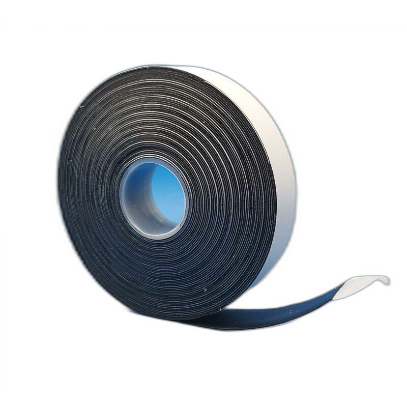 foto del prodotto opiros nastro autoagglomerante mm.25 mt.3 nero isolante impermeabile