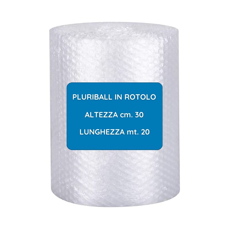 foto del prodotto opiros pluriball telo a bolle per imballo cm.30h lunghezza mt.20 leggero gr.55 mtq