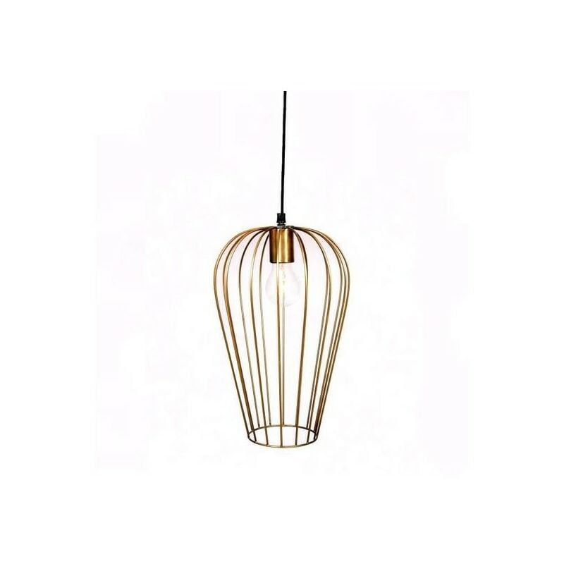 foto del prodotto opjet 008779 lampada a sospensione a gabbia hamm d22 x h37cm metallo 1x40w e27 non fornita 