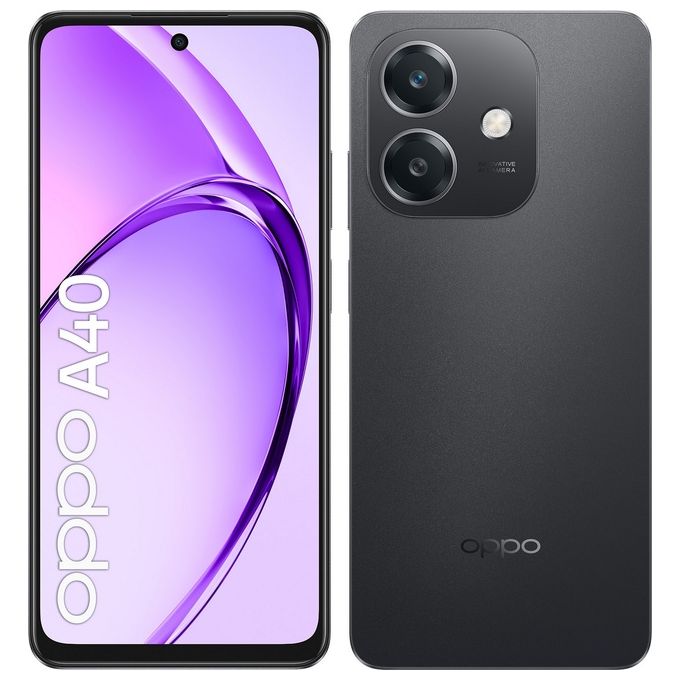foto del prodotto oppo a40 4-128gb 6.67'' dual sim sparkle black