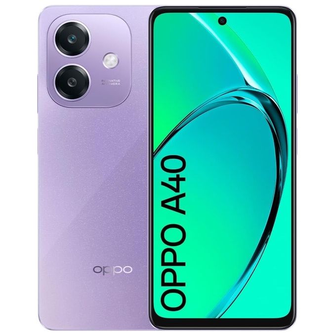 foto del prodotto oppo a40 4-128gb 6.67'' dual sim starry purple