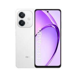 foto del prodotto oppo a40m 256gb tim starlight white 6.7 8gb 256gb