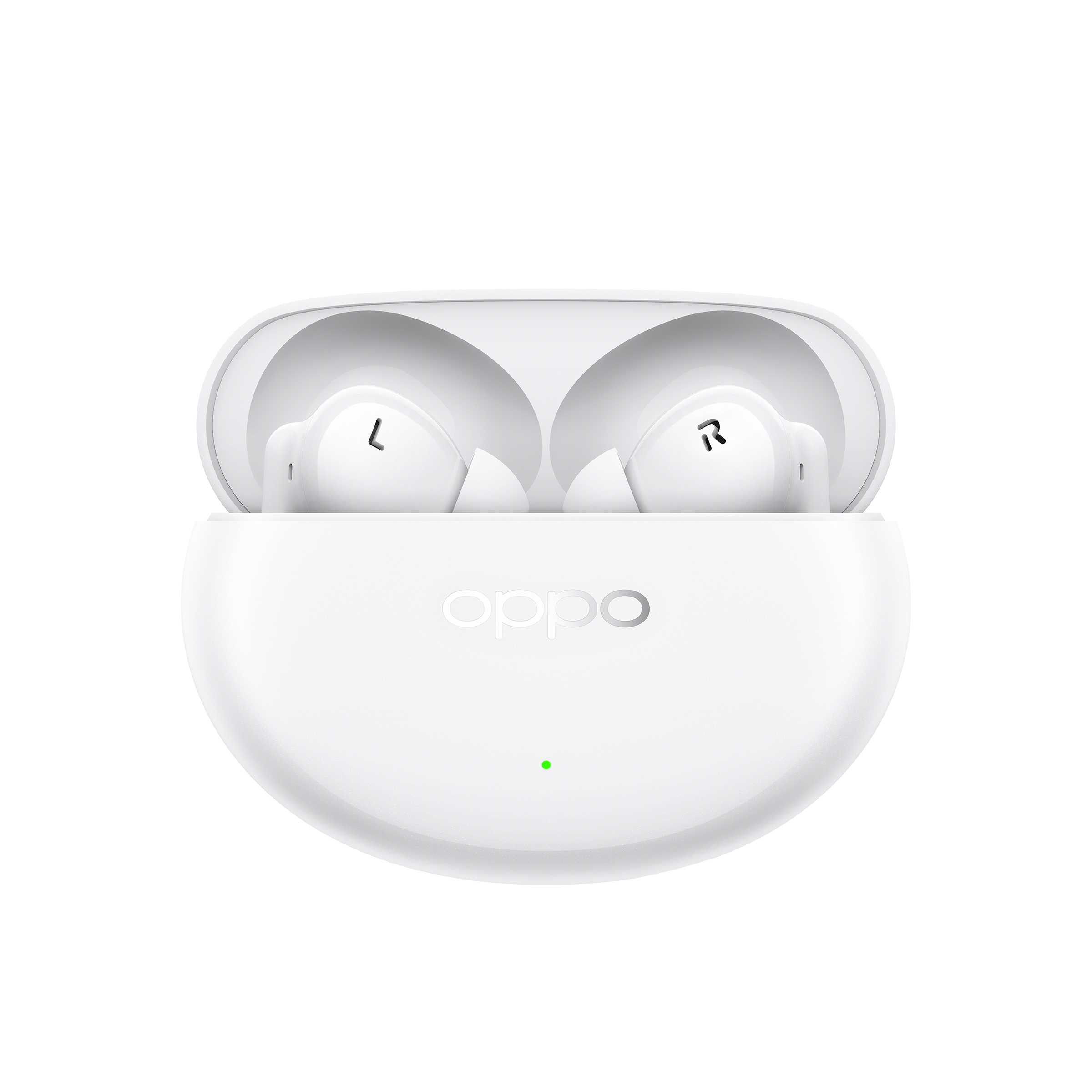 foto del prodotto oppo enco air4 pro auricolari true wireless,44h di autonomia, driver in titanio da 12.4mm, bluetooth 5.4, controlli touch, cancellazione del rumore ai, android e ios, ip55, versione italiana , bianco