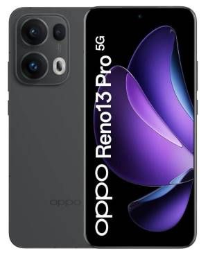 foto del prodotto oppo reno13 pro 5g ai smartphone, tripla fotocamera 50 50 8mp, selfie 50mp, display 6.83 120hz amoled fhd , 5800mah, ram 12gb esp4gb 8gb 12gb rom 512gb, versione italia , graphite grey