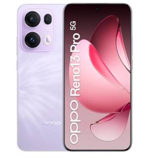 foto del prodotto oppo reno13 pro 5g ai smartphone, tripla fotocamera 50 50 8mp, selfie 50mp, display 6.83 120hz amoled fhd , 5800mah, ram 12gb esp4gb 8gb 12gb rom 512gb, versione italia , plume purple