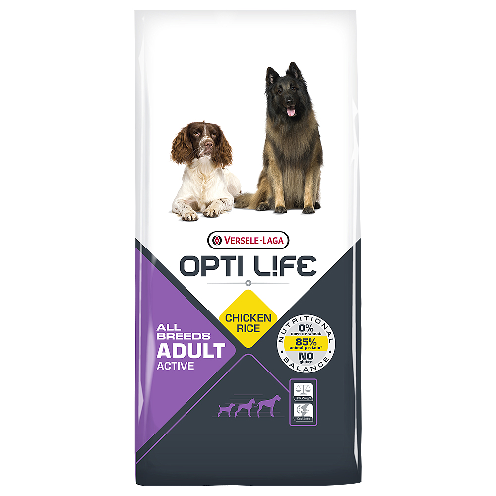 foto del prodotto opti life adult active 12,5 kg
