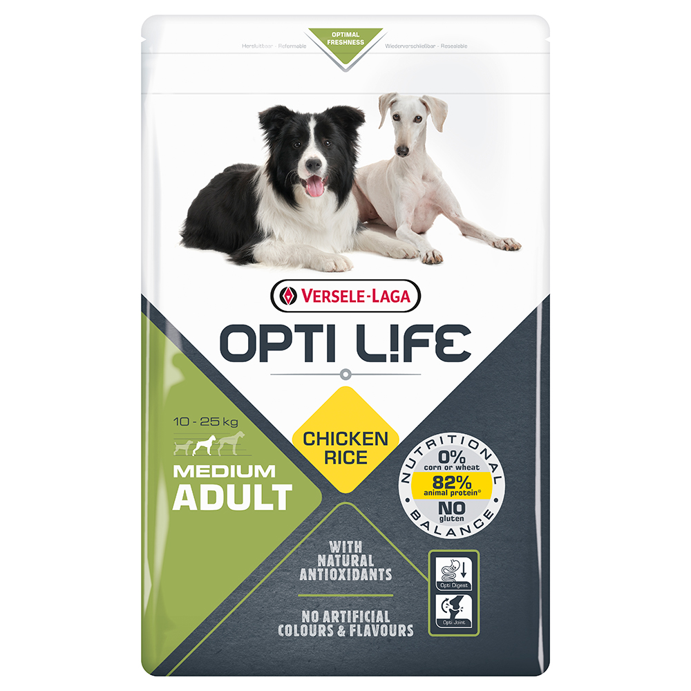 foto del prodotto opti life adult medium 12,5 kg