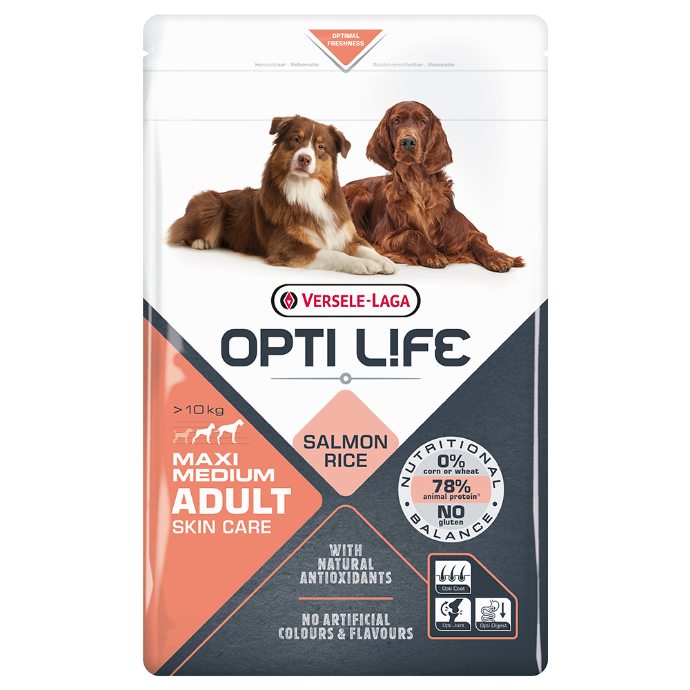 foto del prodotto opti life adult skin care medium &amp; maxi - 12,5 kg