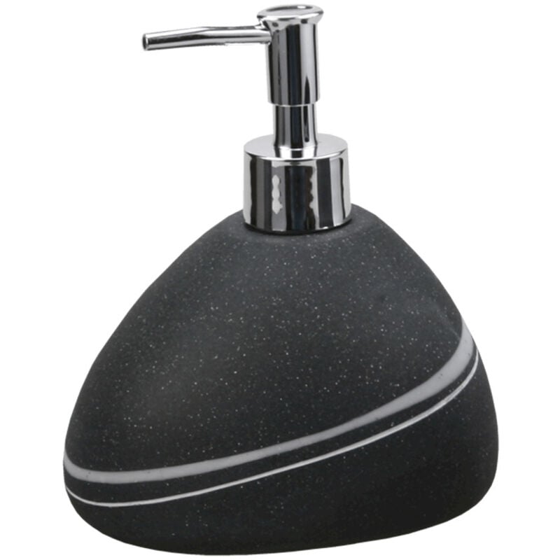 foto del prodotto optima dispenser di sapone in poliresina optima sidao, nero sid99 